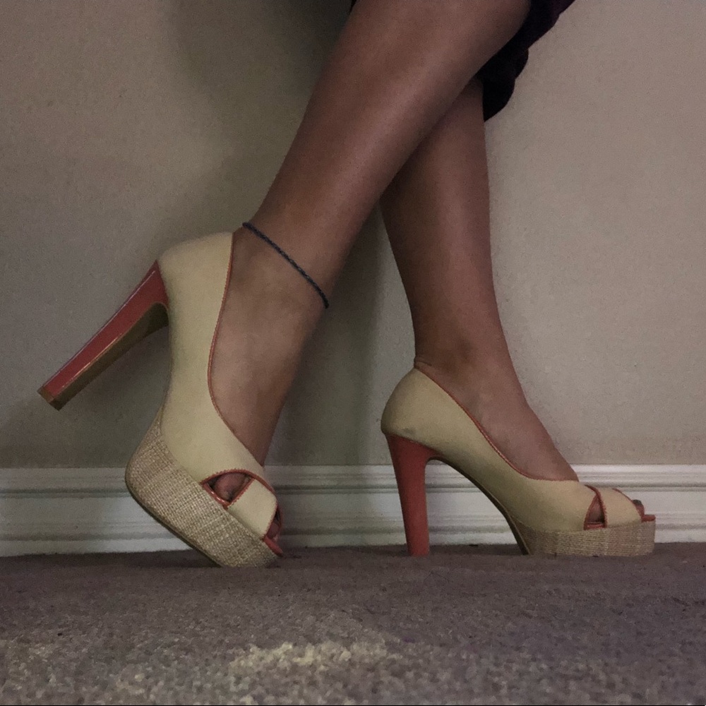 Spring platform shoes